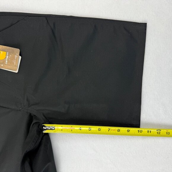 NWT Carhartt Women's Regular Fit Black Canvas Work Shorts Size 8 Inseam 10" - Picture 9 of 11